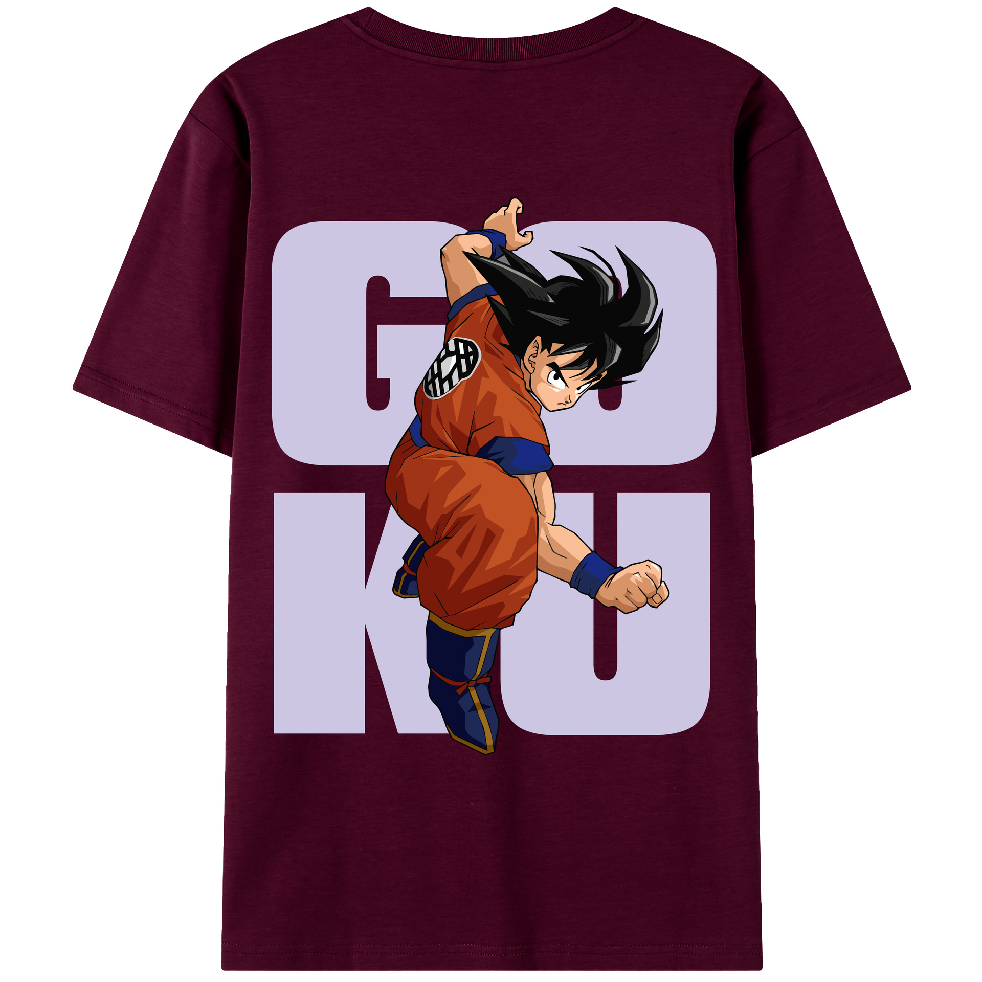 （画像用） ドラゴンボール 孫悟空（そん ごくう）Son Goku カカロット DRAGON BALL Kakarotto レディース半袖Tシャツ(バックプリント)